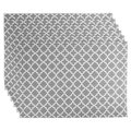 Fastfood Gray Lattice Placemat FA1582931